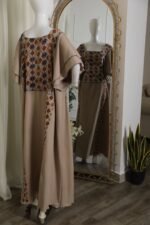 قماش لينن مع تطريز - الصورة 4