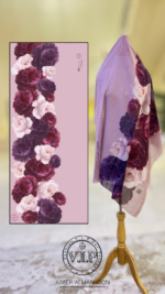 شيلة قطنيه بتصميم خاص ل VIP fashion