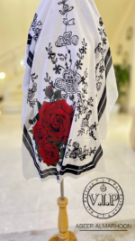 شيلة قطنيه بتصميم خاص ل VIP fashion - الصورة 3