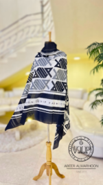 ⁦شيلة قطنيه بتصميم خاص ل VIP fashion⁩ - الصورة ⁦4⁩
