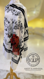 شيلة قطنيه بتصميم خاص ل VIP fashion - الصورة 5