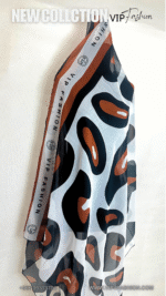 ⁦شيلة قطنيه ( قماش الويل الياباني ) تصميم خاص ل VIP Fashion⁩ - الصورة ⁦6⁩