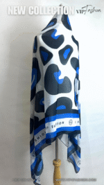 ⁦شيّلة قطنيه ( قماش الويل الياباني الناعم ) تصميم VIP fashion⁩ - الصورة ⁦7⁩