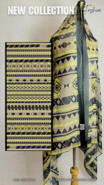 ⁦شيّلة قطنيه ( قماش الويل الياباني الناعم ) تصميم VIP fashion⁩ - الصورة ⁦5⁩