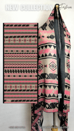 ⁦شيّلة قطنيه ( قماش الويل الياباني الناعم ) تصميم VIP fashion⁩ - الصورة ⁦2⁩