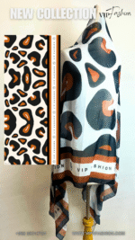 ⁦شيلة قطنيه ( قماش الويل الياباني ) تصميم خاص ل VIP Fashion⁩ - الصورة ⁦2⁩